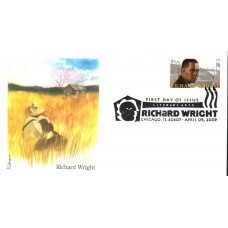 #4386 Richard Wright Edken FDC