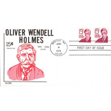 #1288B//1305E Oliver Wendell Holmes Combo Elite FDC