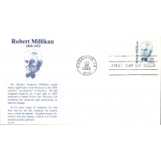 #1866 Robert Millikan Elite FDC