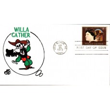 #1487 Willa S. Cather Ellis FDC