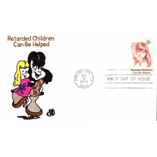 #1549 Retarded Children Ellis FDC