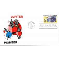 #1556 Pioneer - Jupiter Ellis FDC
