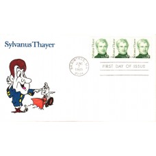 #1852 Sylvanus Thayer Ellis FDC