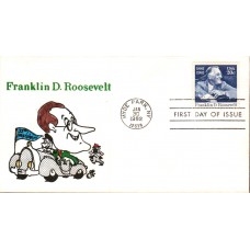 #1950 Franklin D. Roosevelt Ellis FDC