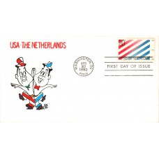 #2003 US - Netherlands Ellis FDC