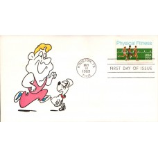#2043 Physical Fitness Ellis FDC