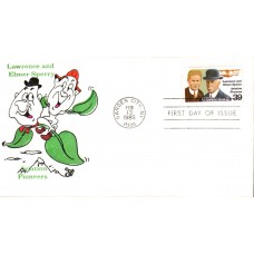 #C114 Lawrence and Elmer Sperry Ellis FDC