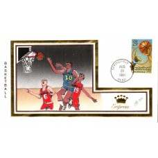 #2560 Basketball Centennial Empress FDC 