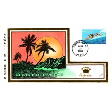 #4415 Hawaii Statehood Empress FDC