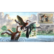 #RW57 Black Bellied Whistling Duck Enroth FDC