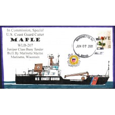 USCGC Maple WLB207 2001 Everett Cover