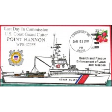 USCGC Point Hannon WPB82355 2001 Everett Cover