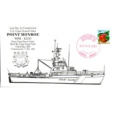USCGC Point Monroe WPB82353 2001 Everett Cover