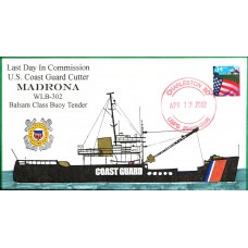 USCGC Madrona WLB302 2002 Everett Cover