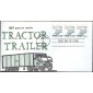 #2458 Tractor Trailer 1930s PNC Finger Lakes FDC