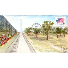 #2531 Flags on Parade Fisher FDC