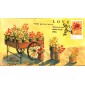 #3898 Love - Bouquet Fisher FDC