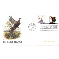 #3055 Ring-necked Pheasant Fleetwood FDC