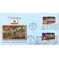 #3700 Greetings From California Dual Fleetwood FDC