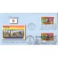 #3708 Greetings From Illinois Dual Fleetwood FDC