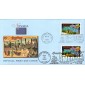 #3723 Greetings From Nevada Dual Fleetwood FDC