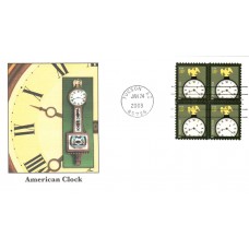 #3757 American Clock Fleetwood FDC