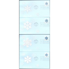 #4101-04 Holiday Snowflakes Fleetwood FDC Set