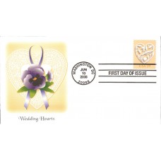 #4272 Wedding Hearts Fleetwood FDC