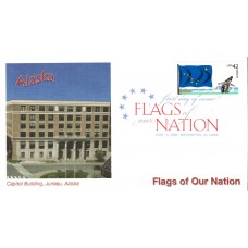 #4275 FOON: Alaska Flag Fleetwood FDC