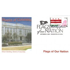 #4283 FOON: DC Flag PNC Fleetwood FDC