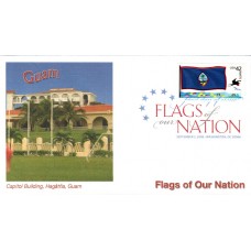#4286 FOON: Guam Flag Fleetwood FDC