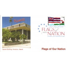 #4287 FOON: Hawaii Flag Fleetwood FDC