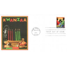 #4584 Kwanzaa Fleetwood FDC