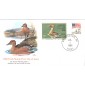 #RW53 Fulvous Whistling Duck Fleetwood FDC