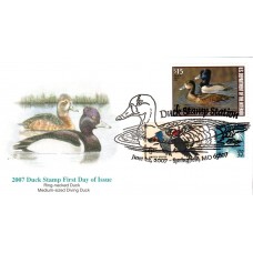#RW74A Ring-necked Duck Fleetwood FDC