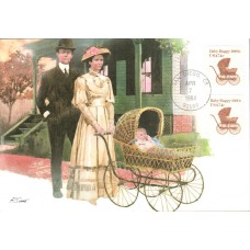 #1902 Baby Buggy 1880s Maxi FDC