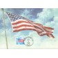 #2285A Flag and Clouds Maxi FDC