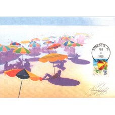 #2443 Beach Umbrella Maxi FDC