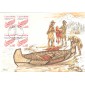 #2454 Canoe 1800s Maxi FDC
