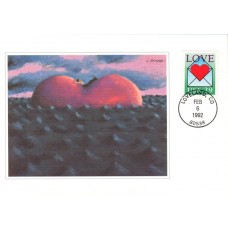 #2618 Love - Envelope Maxi FDC