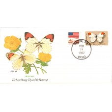 OR Sara Orange Tip Butterfly Cover