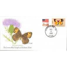 PA Common Wood Nymph Butterfly Cover