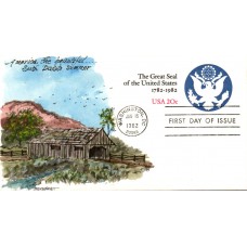 #U602 US Great Seal Fogt FDC