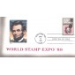 #2410 World Stamp Expo Foust FDC