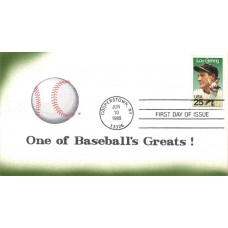 #2417 Lou Gehrig Foust FDC