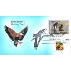 #RW57 Black Bellied Whistling Duck Foust FDC