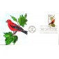 #2306 Scarlet Tanager Fox FDC