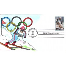 #2369 Winter Olympics Fox FDC