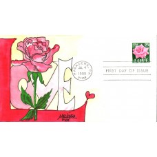 #2378 Love - Rose Fox FDC