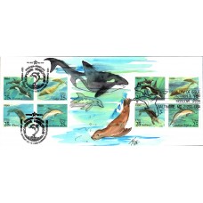 #2508-11 Sea Creatures Joint Fox FDC